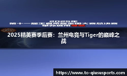 2025精英赛季后赛：兰州电竞与Tiger的巅峰之战